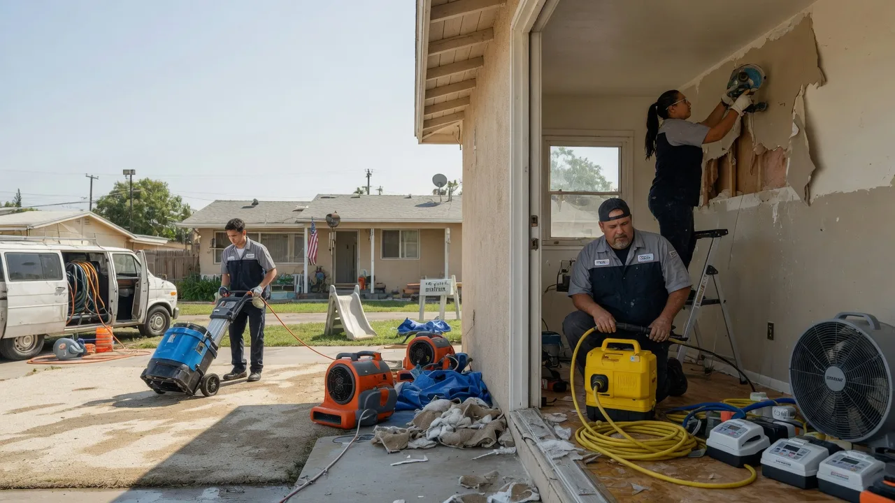Water Damage Restoration in Fifty Six, AR near me